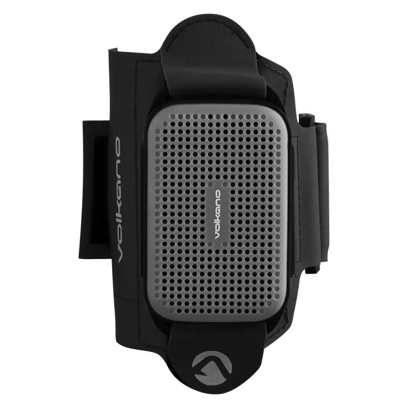 Volkano Pumped Series Wearable Speaker with Armband - Bl/Gr