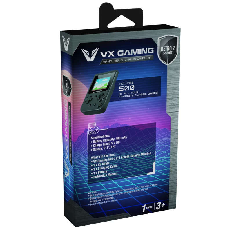 Volkano Retro2.0 Series Arcade Gaming Machine 500-in-1