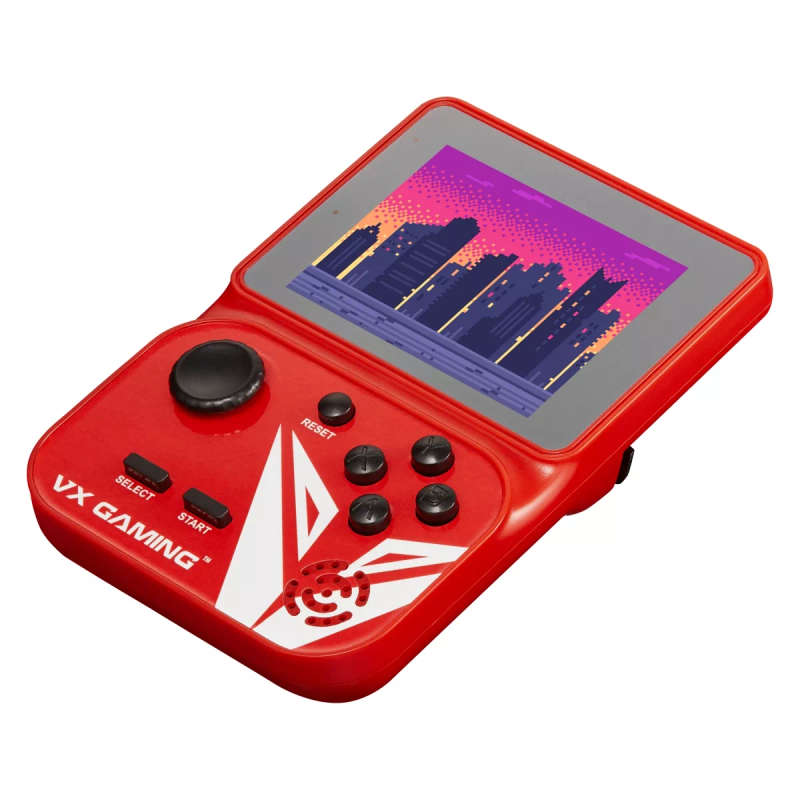 Volkano Nostalgia Series Gaming Handheld Retro Game Station - Red