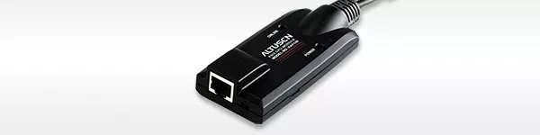 Aten KA7170 USB VGA KVM Adapter with Composite Video Cable