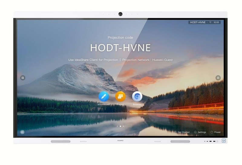 Huawei IdeaHub B2 IHB2-75PU 75-inch 4K UHD Interactive Flat Panel Display - Jade White