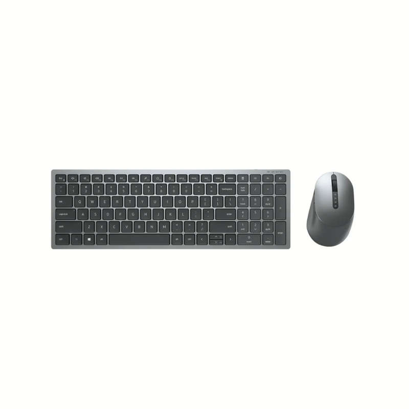 Dell KM7120W keyboard RF Wireless + Bluetooth QWERTY US International Grey Titanium