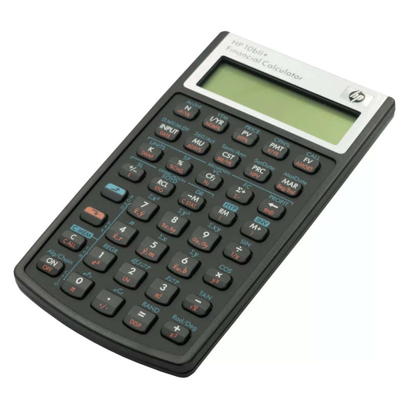 HP 10Bii+ - Business Calculator (Algebraic) - non Programmable