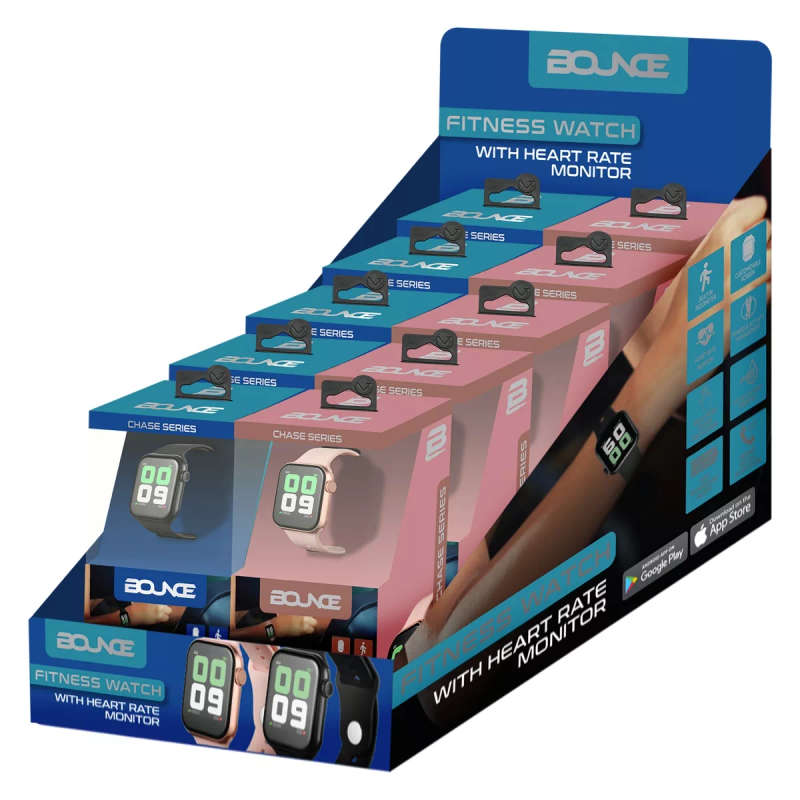 Bounce Chase Series Fitness Watch Gold