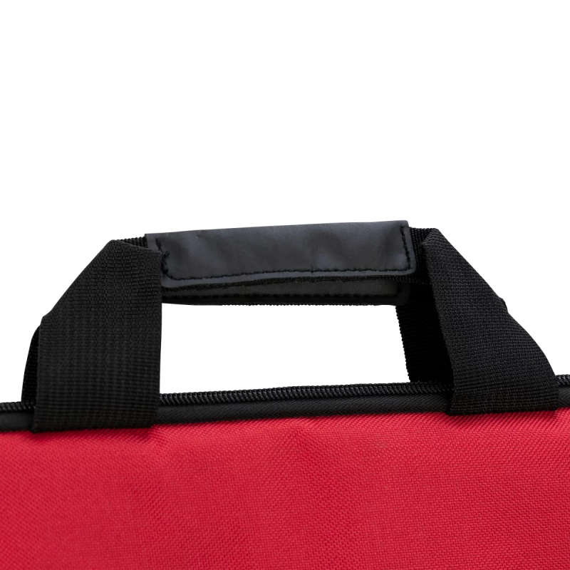 Eco 17" Laptop Shoulder bag. Red.
