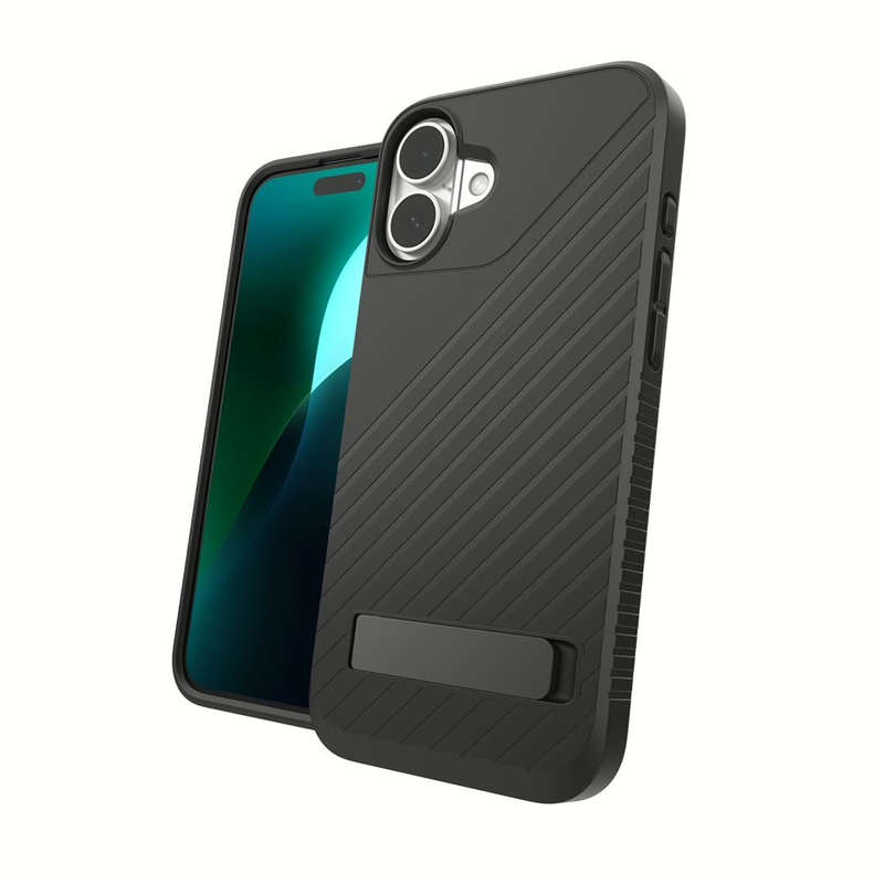 ZAGG Denali Snap MagSafe Wireless Charging Case for iPhone 16 Plus Black