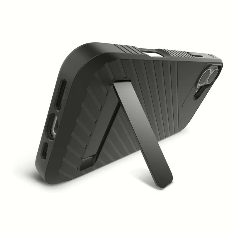 ZAGG Denali Snap MagSafe Wireless Charging Case with Kickstand for iPhone 16 Pro 
