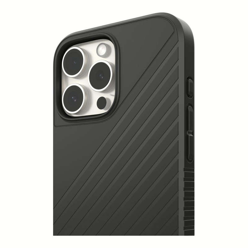 ZAGG Denali Snap MagSafe Wireless Charging Case with Kickstand for iPhone 16 Pro Max Black