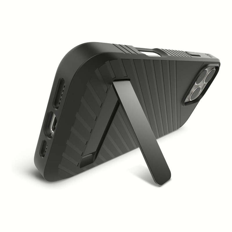 ZAGG Denali Snap MagSafe Wireless Charging Case with Kickstand for iPhone 16 Pro Max Black