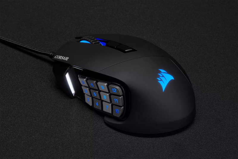 Corsair SCIMITAR RGB ELITE USB Type-A Optical 18000dpi Gaming Mouse
