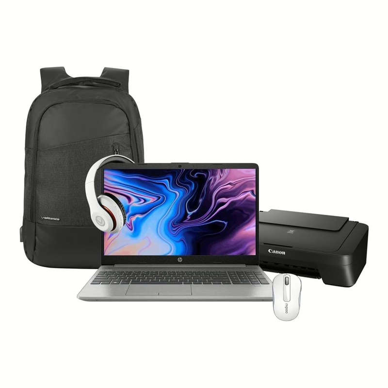 HP 250 G9 Intel N4500 15.6-inch Win 11 Home Laptop and Printer Bundle