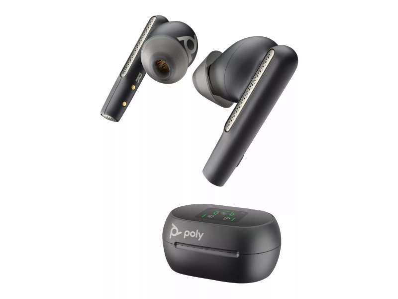Poly Voyager Free 60+ UC M Earbuds with BT700 USB-C Adapter - Carbon Black