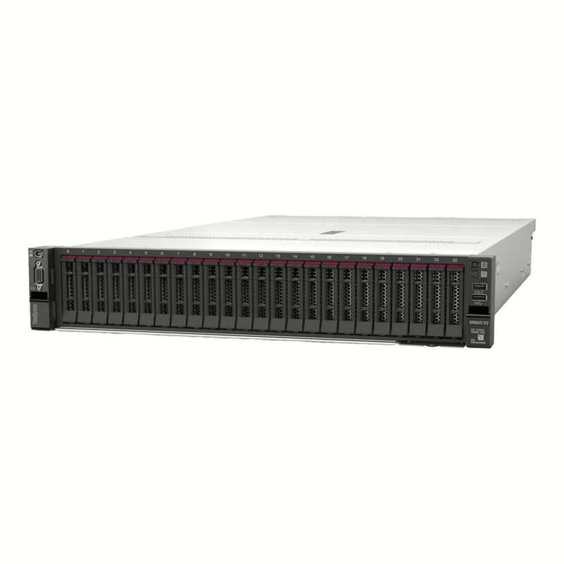 Lenovo ThinkSystem SR650 V2 2U Rack Server - Intel Xeon Silver 4314 32GB RAM 1100W