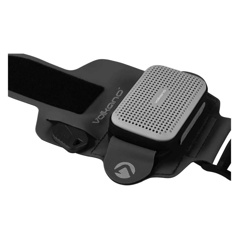 Volkano Pumped Series Wearable Speaker with Armband - Bl/Gr