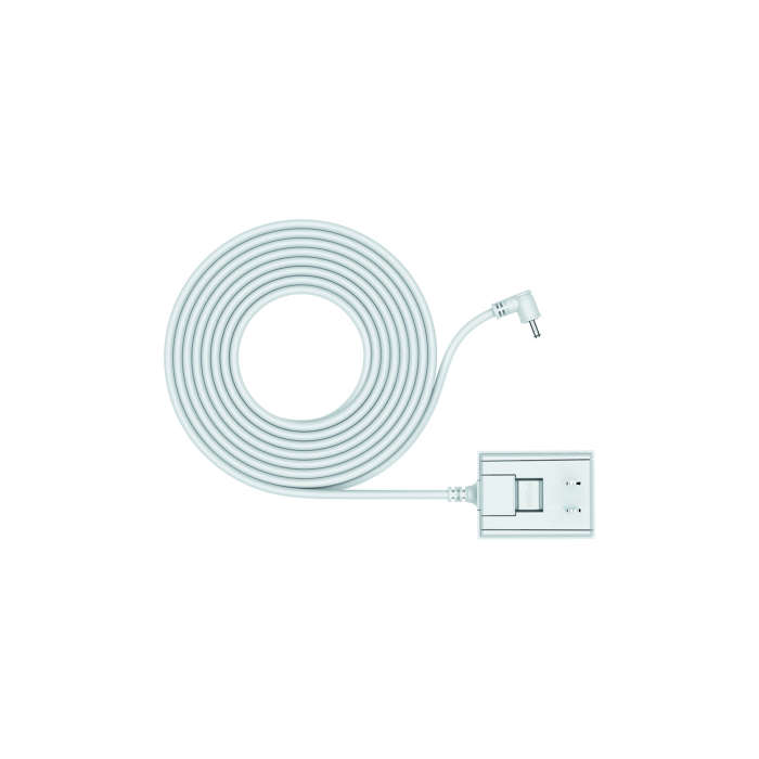Ring Barrel Plug Power Adapter White