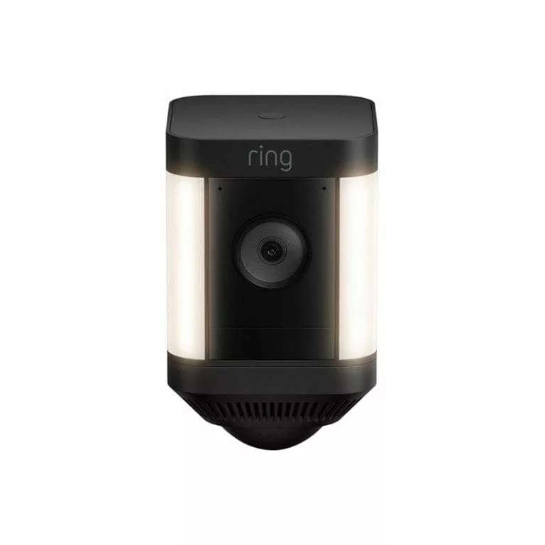Ring Spotlight Cam Plus with Battery Black