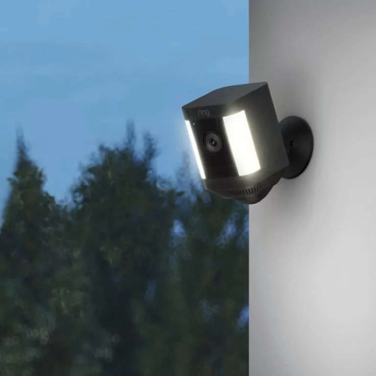 Ring Spotlight Cam Plus with Battery Black