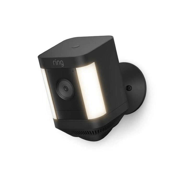 Ring Spotlight Cam Plus with Battery Black