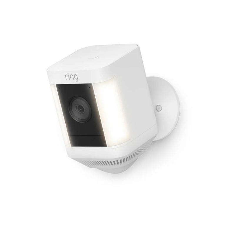 Ring Spotlight Cam Plus with Battery White