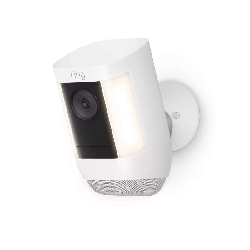 Ring Spotlight Cam Plus Battery 2-pack - White