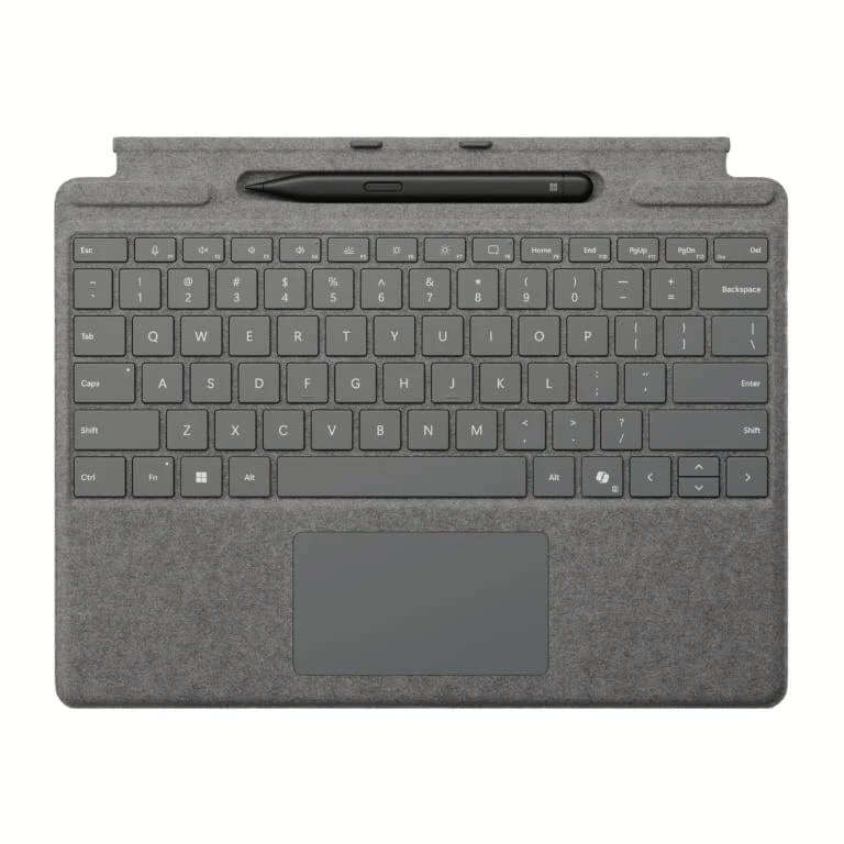 Microsoft Surface Pro Type Cover with Slim Pen 2 Platinum