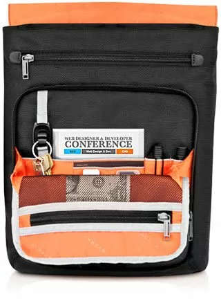 Everki Venue Xl Premium Rfid Mini Messenger Fits iPad Pro 12-inch Surface Pro Macbook 12
