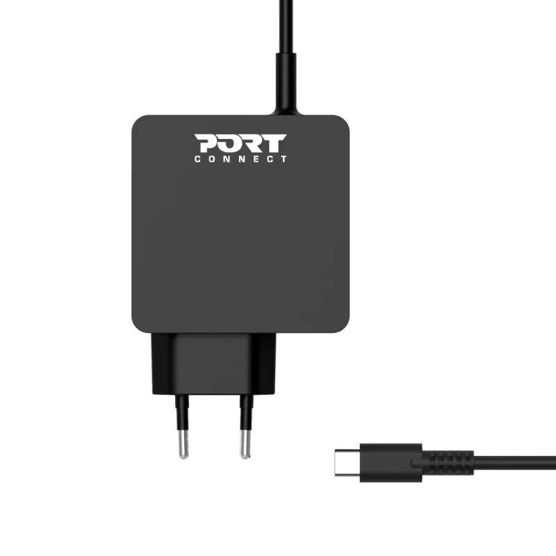 Port Connect 45W Type-C Universal Notebook Power Adapter