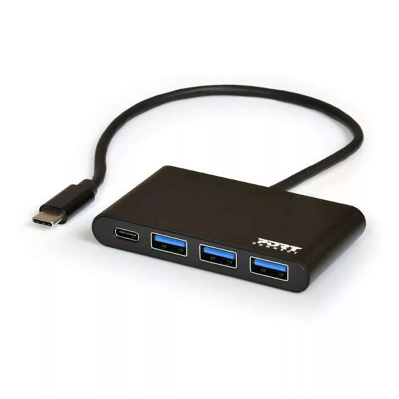 Port Designs 900122 Type-C to USB Interface Hub