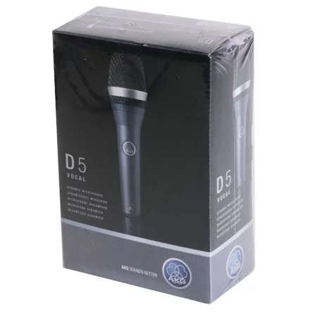 AKG D5 Professional Dynamic SuperCardioid Vocal Microphone