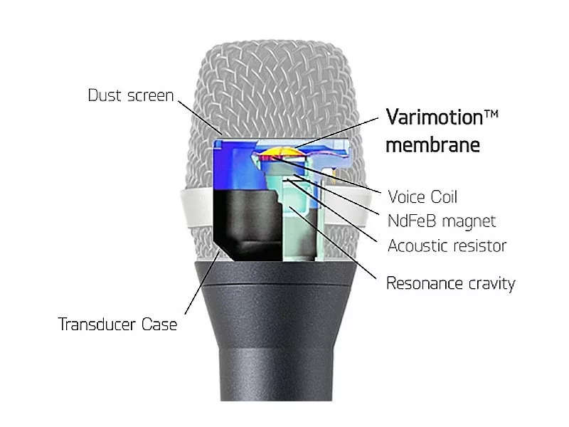 AKG D5 Professional Dynamic SuperCardioid Vocal Microphone
