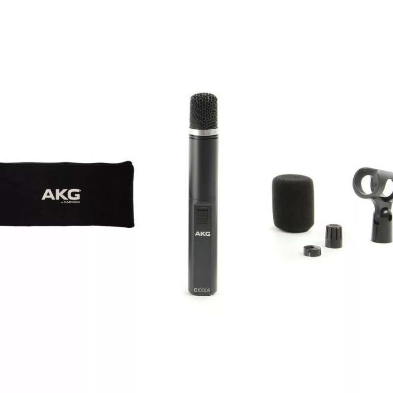 AKG Multi-Purpose High-performance Condenser Microphone (With Switch)