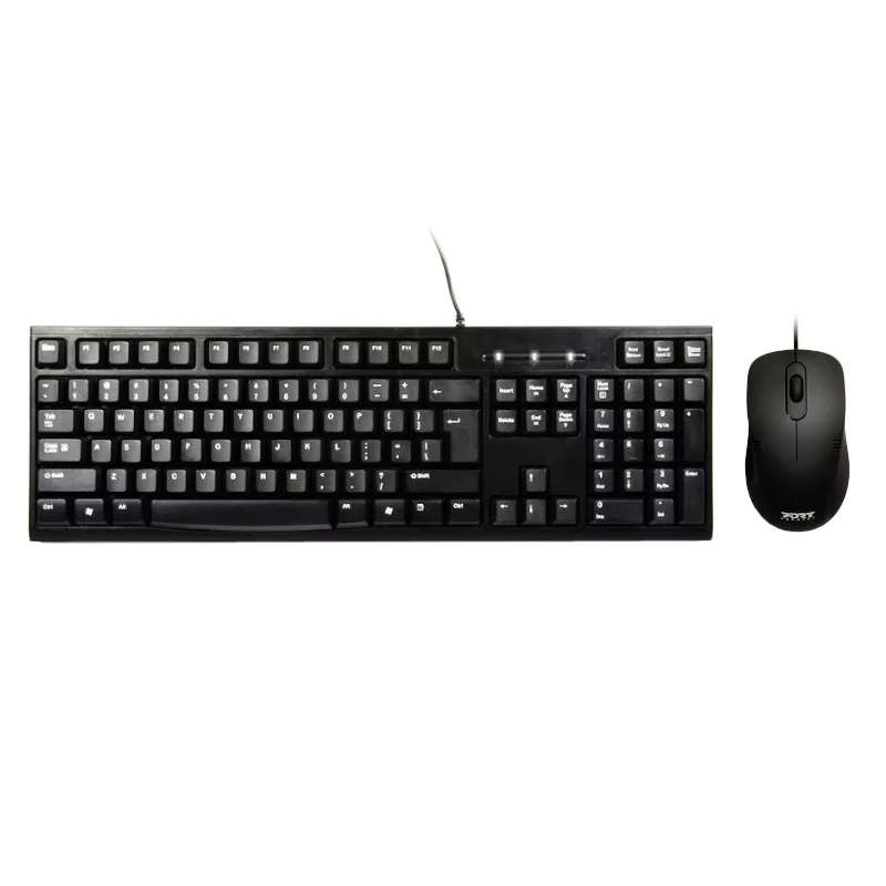 Port Design Combo Wired Mouse + Keyboard Black
