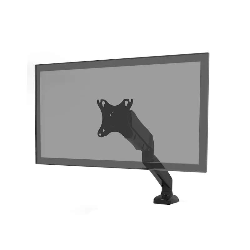 Port Monitor Arm Single Black