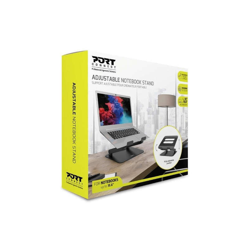 Port Designs Adjustable 15.6-inch Notebook Stand