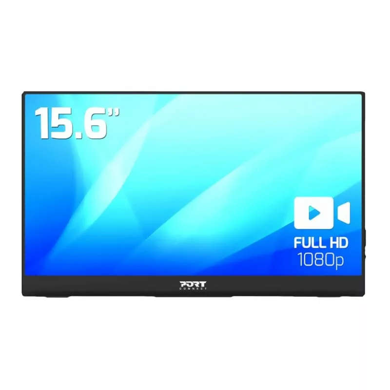Port Designs 15.6-inch 1920 x 1080p FHD 16:9 60Hz LCD IPS Portable Monitor