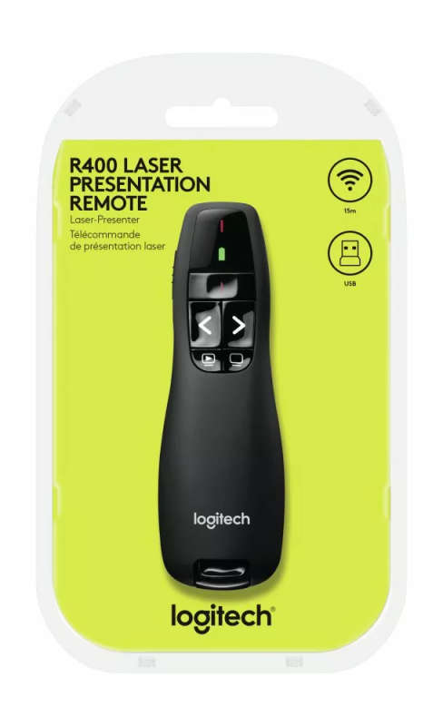 Logitech R400 Presenter - Wireless