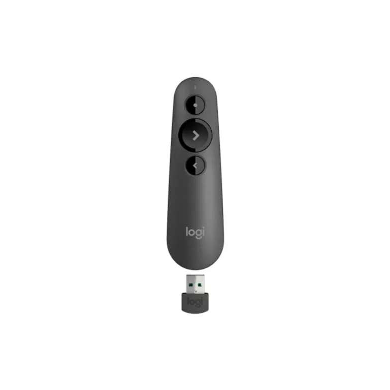 Logitech R500s Laser Pointer Presentation Remote Graphite