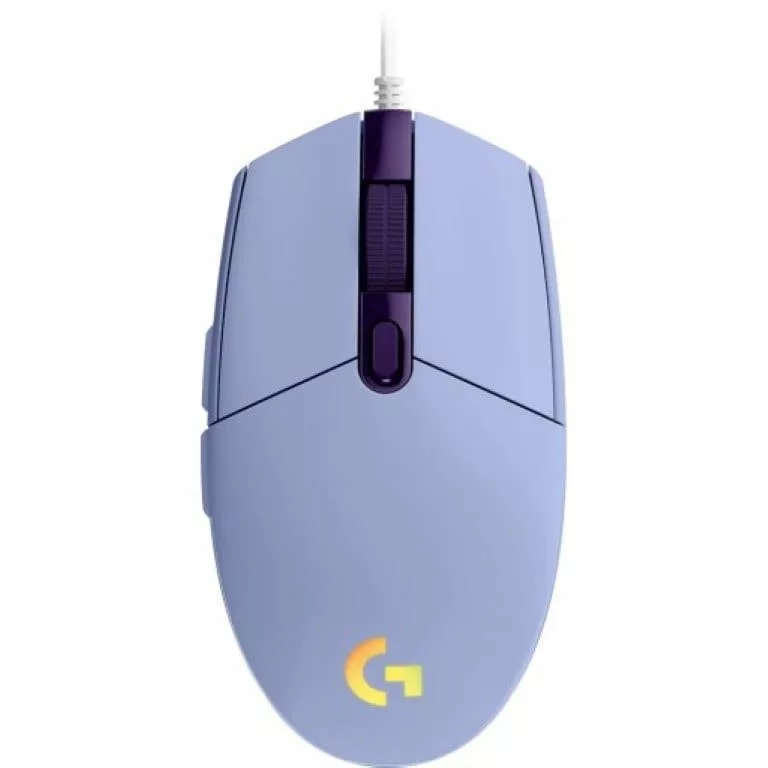 Logitech G203 Lightsync Gaming Mouse Lilac
