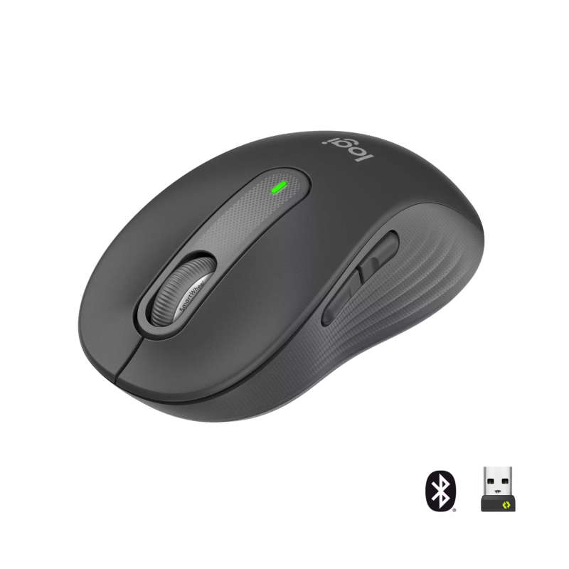 Logitech Signature M650 Mouse Right-Hand RF Wireless+Bluetooth Optical 2000 DPI