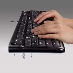 Logitech MK120 Wired Desktop Keyboard and Mouse Combo