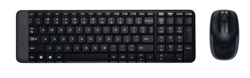 Logitech MK220 Wireless Desktop Keyboard and Mouse Combo