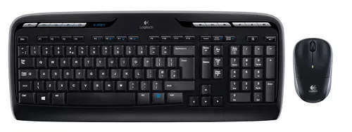 Logitech MK330 Wireless Mouse & Keyboard Combo - Black