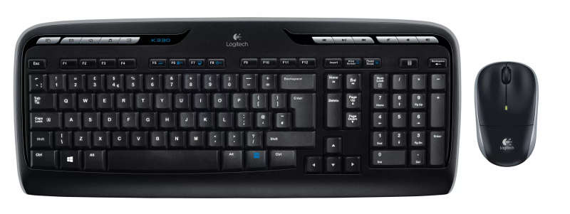 Logitech MK330 Wireless Desktop Keyboard and Mouse Combo