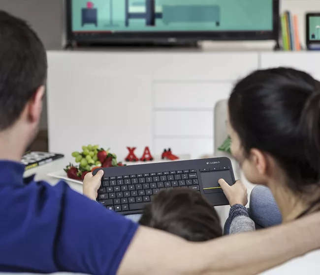 Logitech K400+ Wireless Touch Keyboard