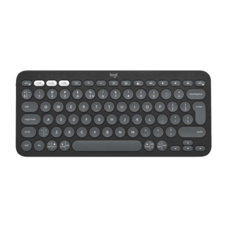Logitech Pebble Keys 2 K380s Bluetooth Keyboard - Graphite