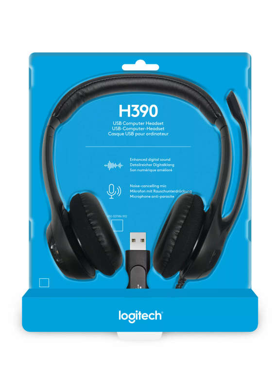 Logitech H390 Stereo USB Headset