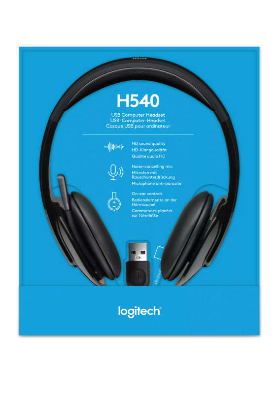 Logitech H540 Stereo USB Headset