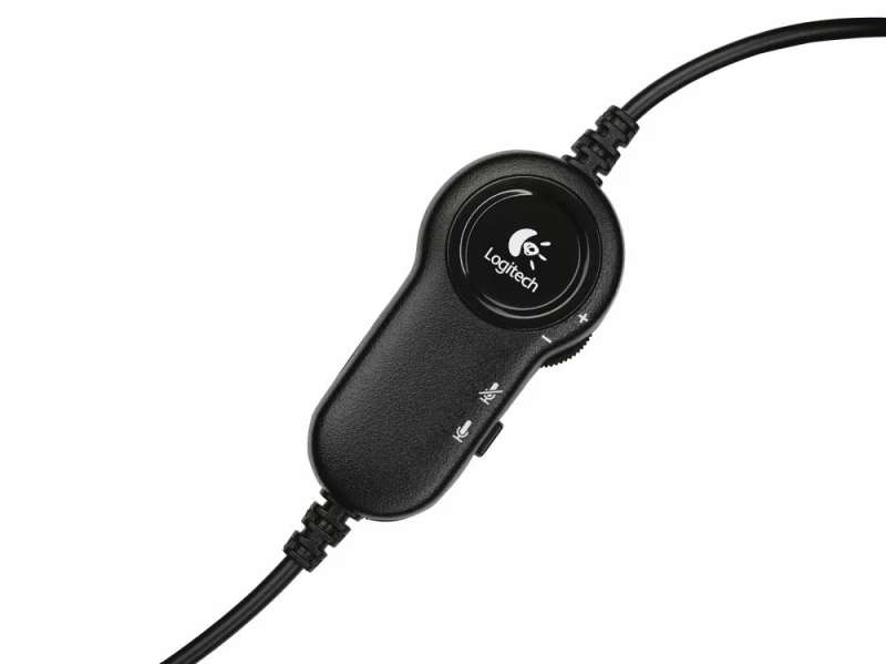 Logitech H151 Stereo Headset With Noise-Cancelling Mic Black