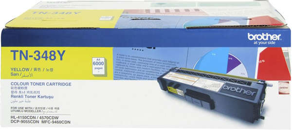 Brother High Yield Yellow Toner Cartridge For HL4150CDN/ HL4570CDW/ MFC9460CDN/ MFC9970CDW