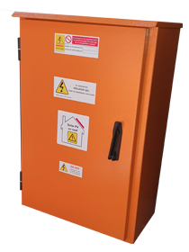 AC Protection Box 1 inputs 60kW - 1 output 125A